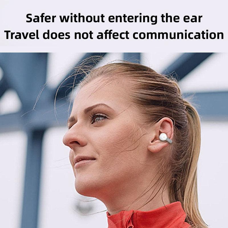 Wireless Single Ear Clip-on Bluetooth Earphone – M-S8 – Pink