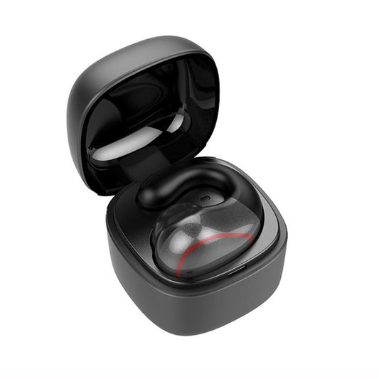 Wireless Bone Conduction Earphone with Bluetooth 5.0 – Gray, Open-Ear Design, Lightweight