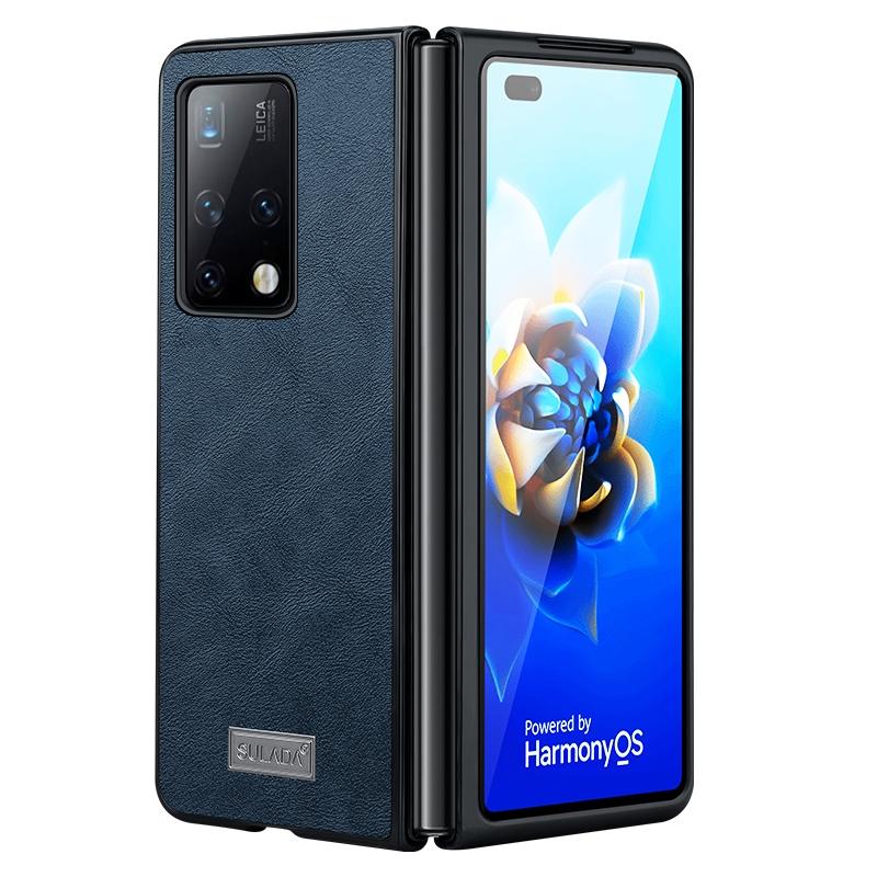 Shockproof TPU Leather Case for Samsung Galaxy Z Fold4 5G – Rugged Protection – Black
