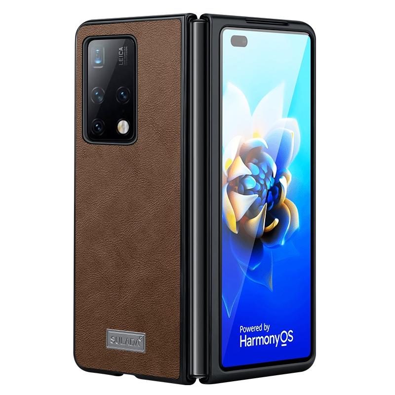 Shockproof TPU Leather Case for Samsung Galaxy Z Fold4 5G – Rugged Protection – Black