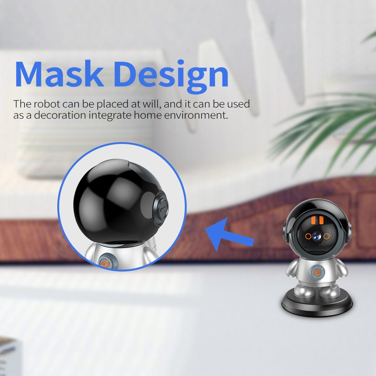 3MP WiFi IP Camera with Humanoid Detection – One-Click Call, Smart Motion Tracking, Two-Way Audio
