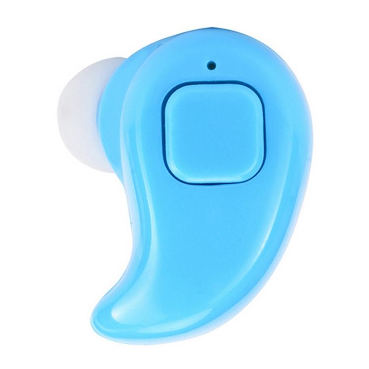 Wireless Bluetooth Earphone with Mic for Sports – S530X Mini In-Ear Headset, Blue