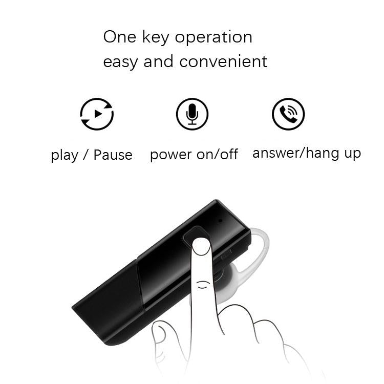 A2 Wireless Bluetooth Sports Headset – Stereo Sound, In-Ear Earbuds for Exercise – White