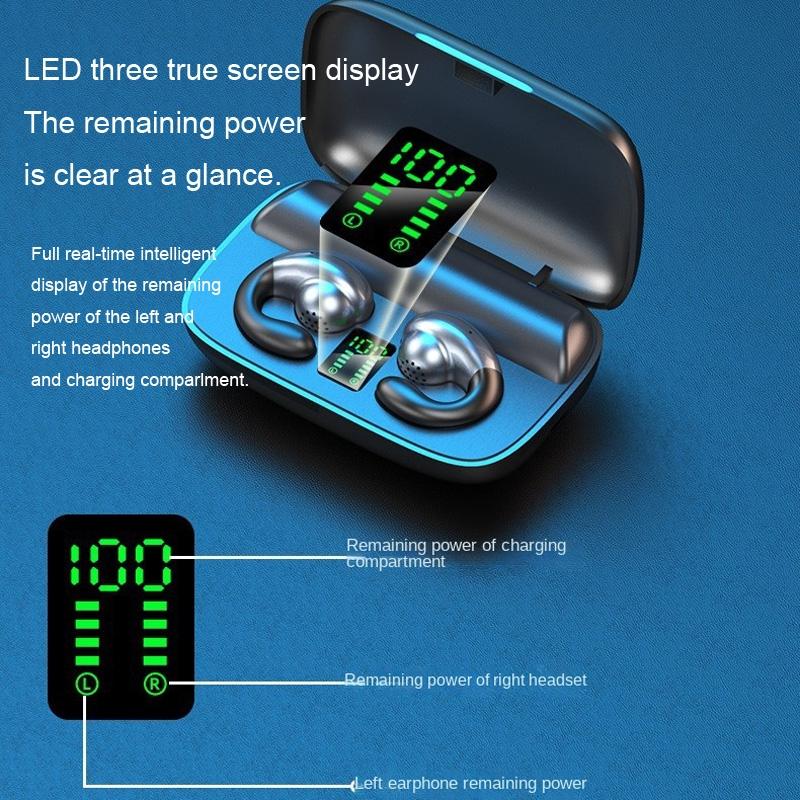 Wireless Bone Conduction Earphones with Noise Reduction – Skin Tone Color