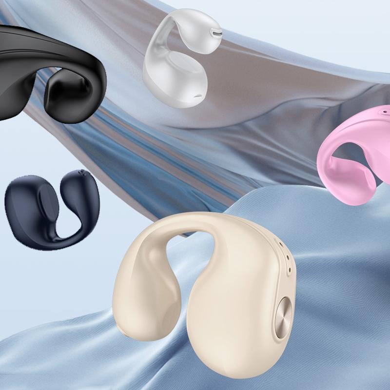 Mini Bone Conduction Bluetooth Earphone – Wireless Sport Headset for Running & Workouts, Blue
