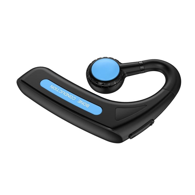 Wireless Bone Conduction Bluetooth Headset – Hanging Ear Design, Green for Clear Audio & Comfortable Fit