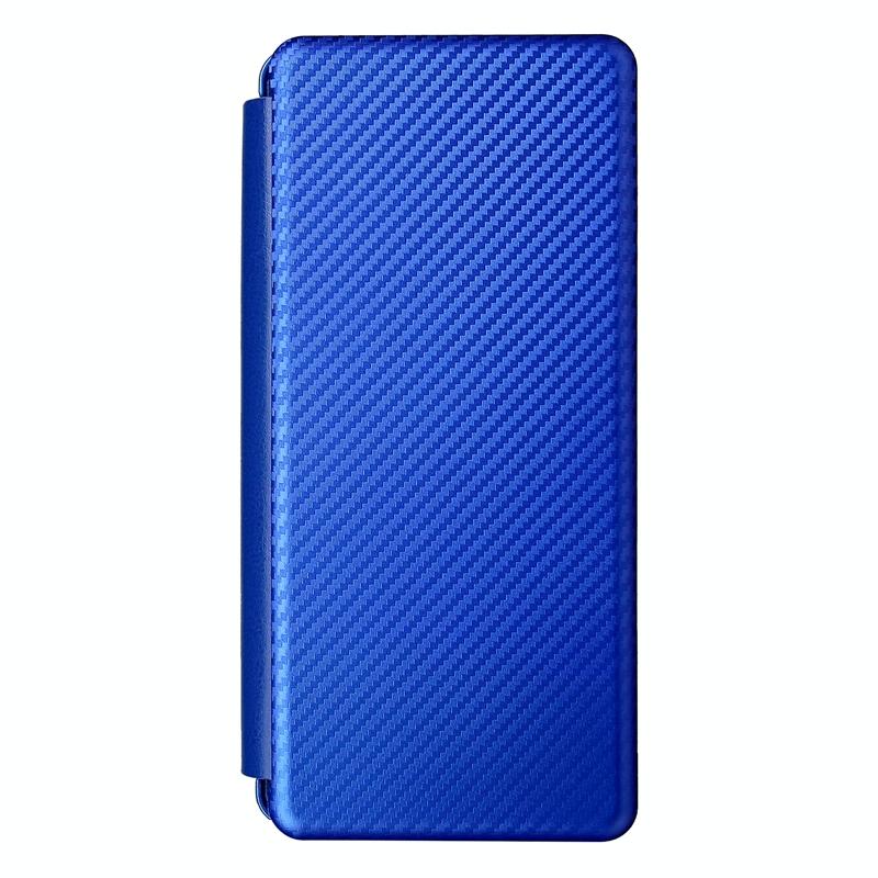 Samsung Galaxy Z Fold4 5G Carbon Fiber Leather Flip Case – Shockproof Full Cover – Green