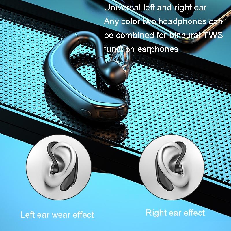 Skin Colour Business Bluetooth Earphones – Rotatable Left/Right Wireless Earbuds, Hands-Free Headset
