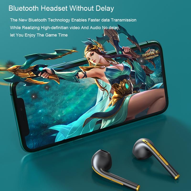 Wireless Sport Bluetooth Headphones with LED Display & Noise Reduction – Blue, Sweatproof, Deep Bass