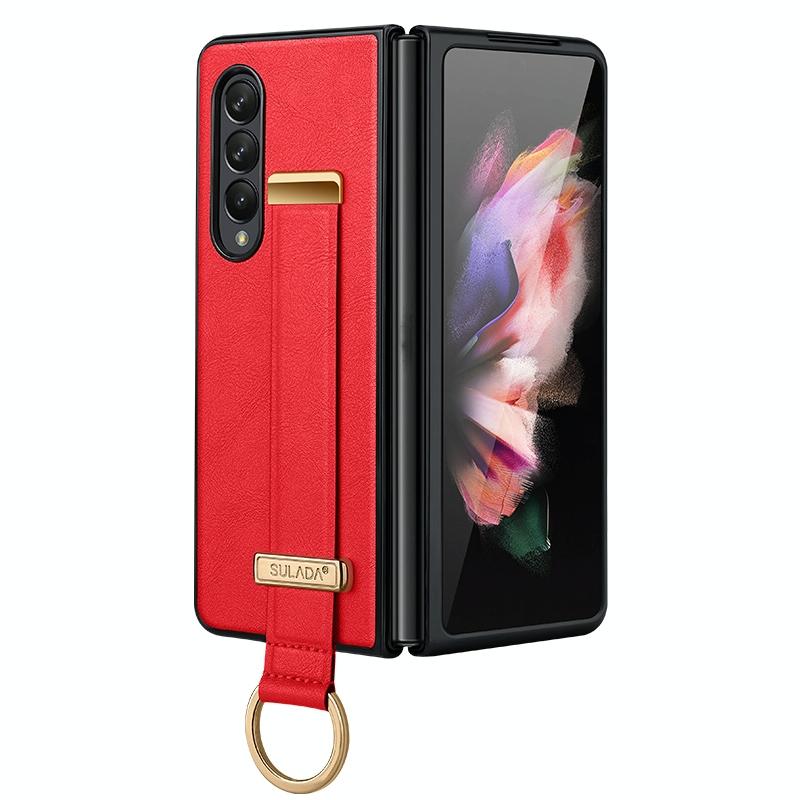 Samsung Galaxy Z Fold4 5G Leather Shockproof Case – Premium Protective Cover with Durable Anti-Drop Design