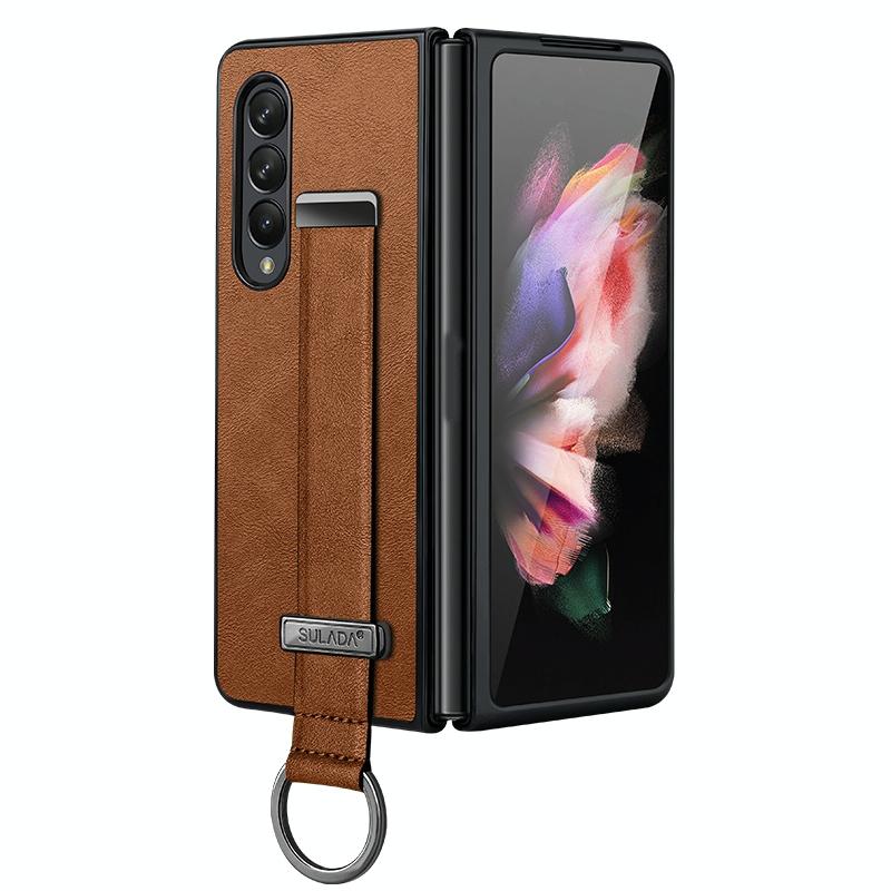 Samsung Galaxy Z Fold4 5G Leather Shockproof Case – Premium Protective Cover with Durable Anti-Drop Design