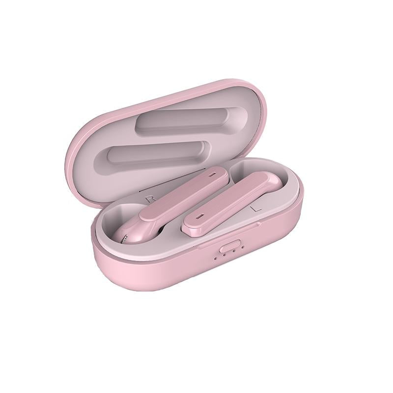 Wireless Bluetooth Earphones – TWS8 True Wireless Stereo Earbuds, Red