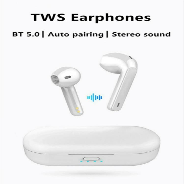 Wireless Bluetooth Earphones – TWS8 True Wireless Stereo Earbuds, Red