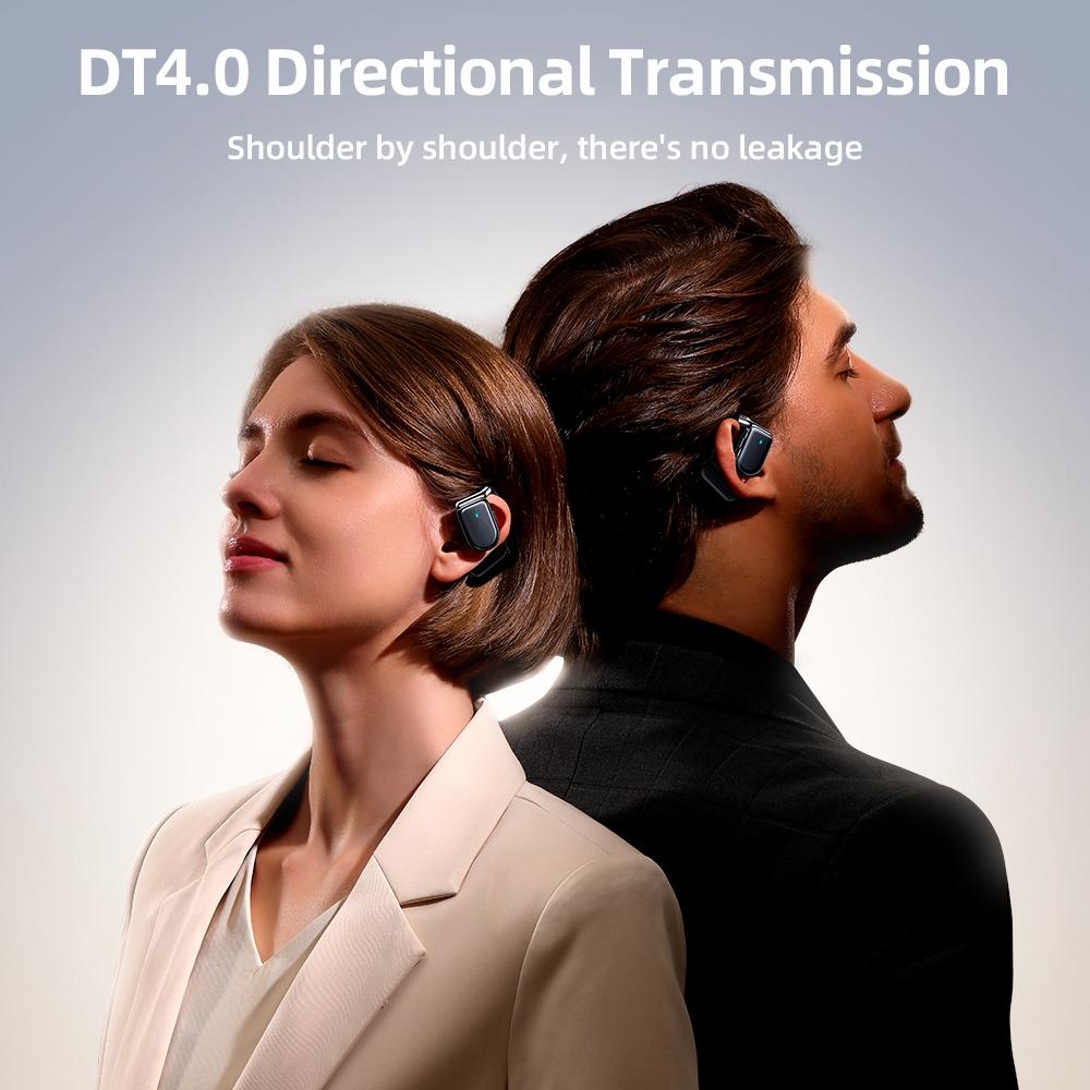 Waterproof True Wireless Bluetooth Earbuds – Noise-Cancelling In-Ear Headphones – Orange