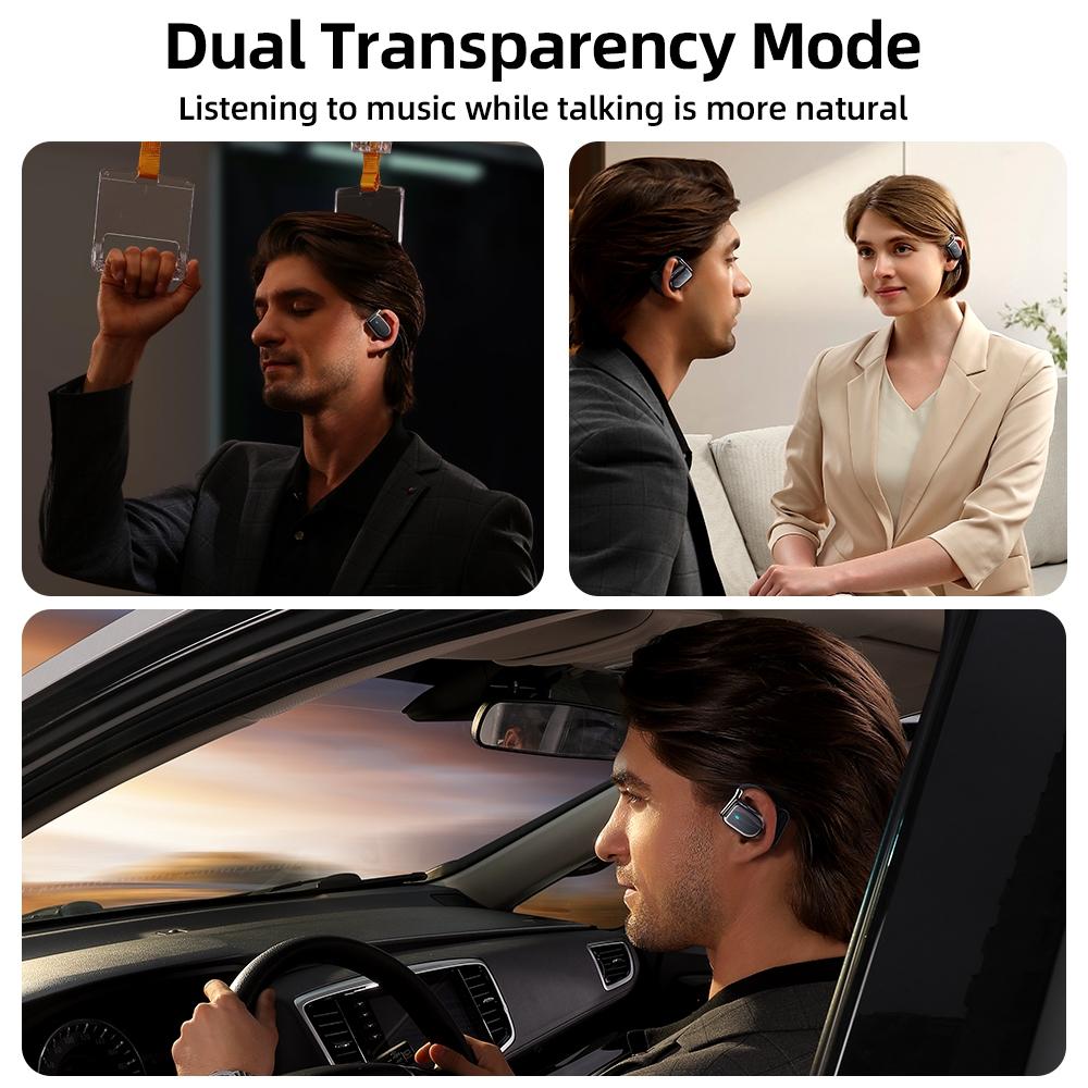 Waterproof True Wireless Bluetooth Earbuds – Noise-Cancelling In-Ear Headphones – Orange