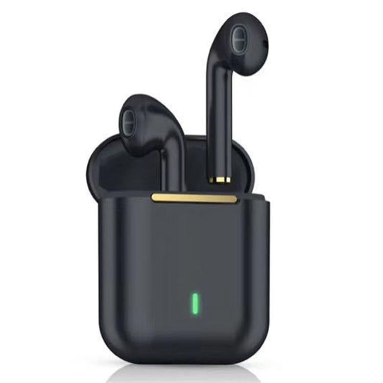 Wireless Binaural Bluetooth Earphones J18 with Charging Box – TWS In-Ear Headphones – Green