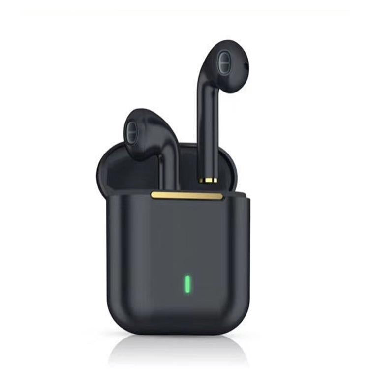 Wireless Binaural Bluetooth Earphones J18 with Charging Box – TWS In-Ear Headphones – Green
