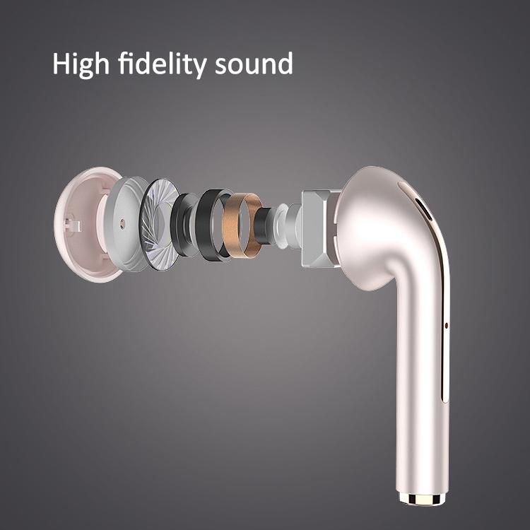 Wireless Binaural Bluetooth Earphones J18 with Charging Box – TWS In-Ear Headphones – Green