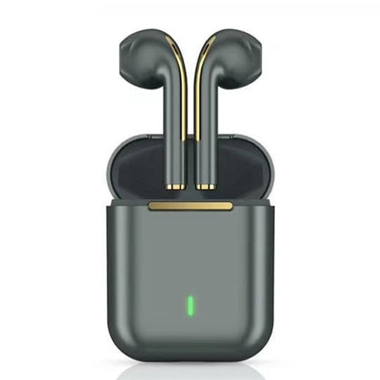 T&G J18 Wireless Bluetooth Earphones with Charging Box – TWS In-Ear Headphones (Green)