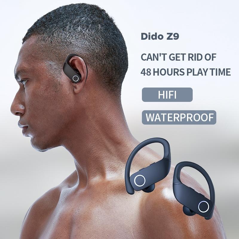 Z9 TWS Wireless Bluetooth Sports Headset with Noise Reduction – Green, In-Ear Earbuds for Exercise & Outdoor Activities