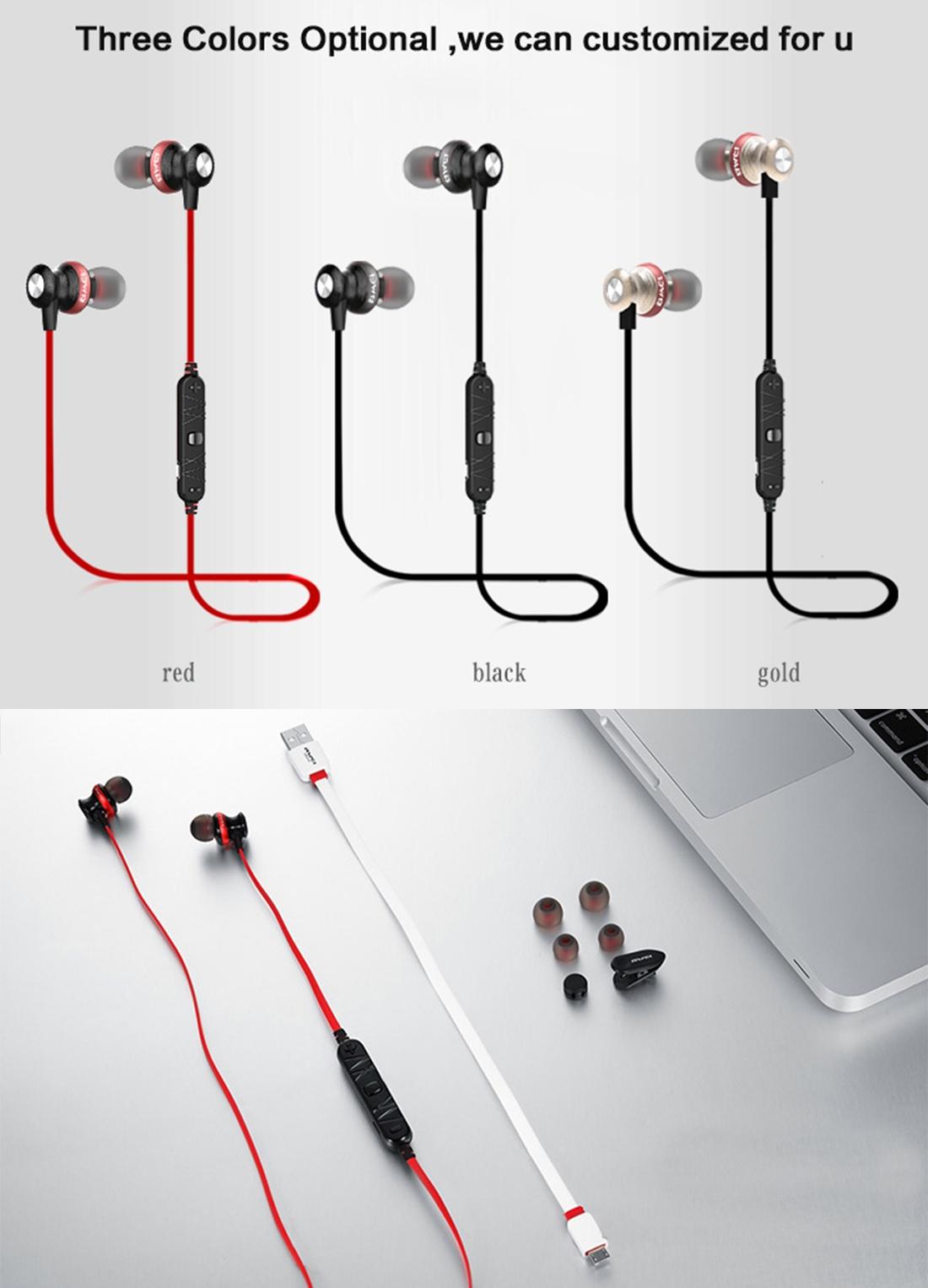 Wireless Magnetic Sport Earphones – Bluetooth Control with In-Ear Fit & Secure Neckband Design