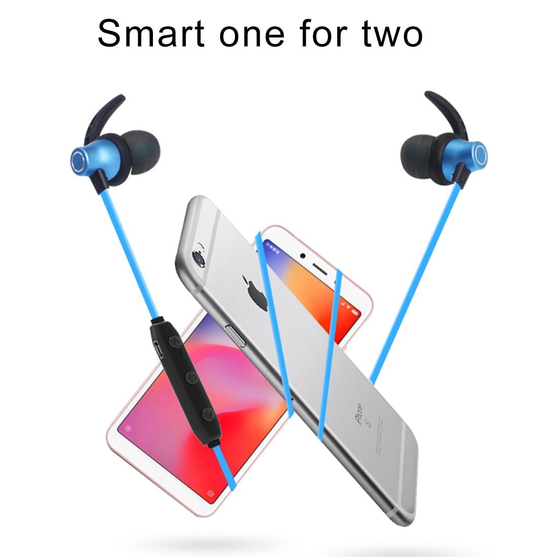 X5 Waterproof Sports Bluetooth Earbuds – Magnetic Design, Secure Fit, Wireless Headphones – Green