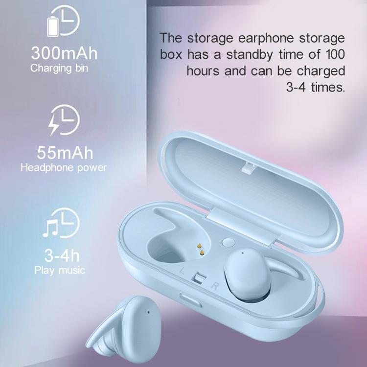 Waterproof Wireless Bluetooth Earphones with Magnetic Charging Box – 300mAh Battery, Green