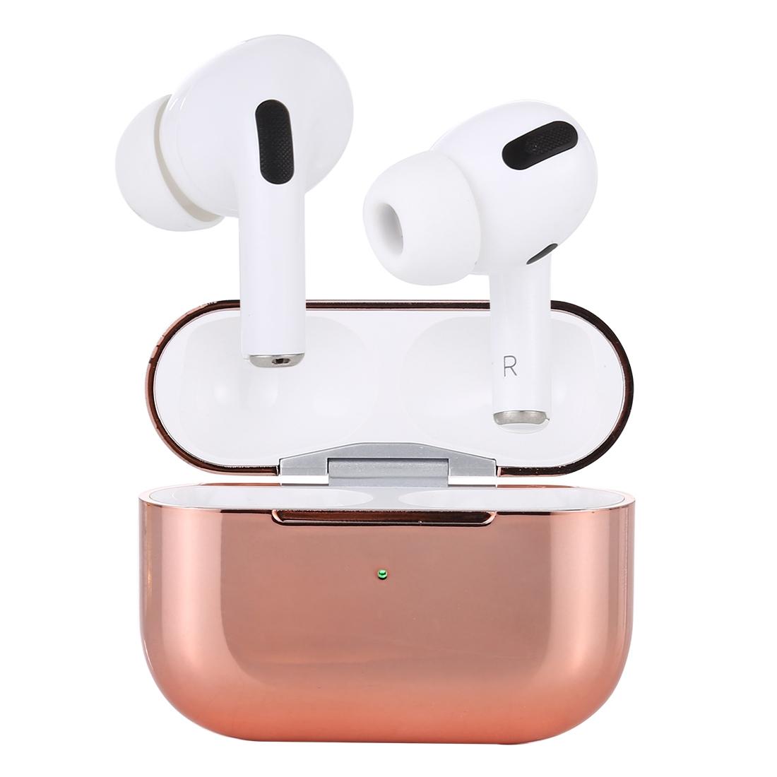 M360 Pro TWS 5.0 & EDR Wireless Stereo Bluetooth Headphones – Gold, In-Ear Earbuds with Mic for Music & Calls