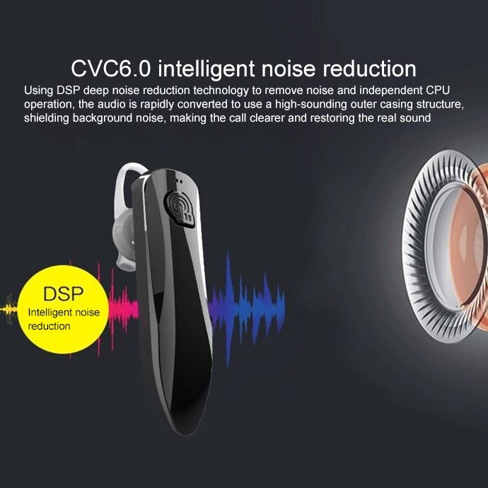 Mini Wireless Sport Bluetooth Headset – Compact & Lightweight Earphone with Built-in Mic – Universal Gold