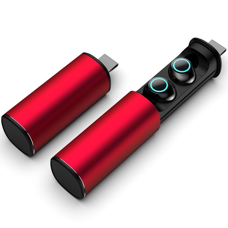 S5 Twins Sports Magnetic Wireless TWS Bluetooth Earphones – Bluetooth 5.0, Gold, In-Ear Design for Active Use