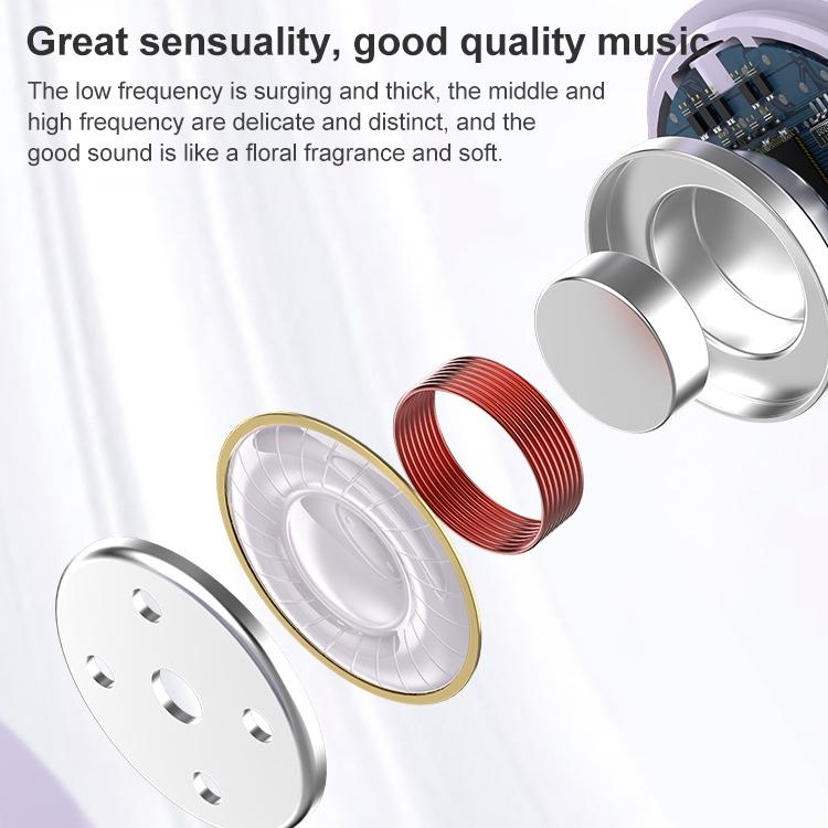 TN22 True Wireless Stereo (TWS) Bluetooth 5.0 Earphones – In-Ear Noise-Isolating Earbuds (Blue)