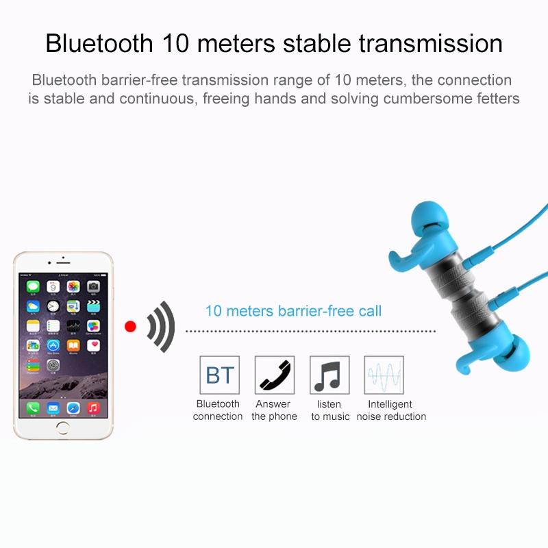 XHH-O300 Wireless Noise-Cancelling Earbuds – Magnetic Bluetooth Sports Headset, Secure Fit & HD Sound