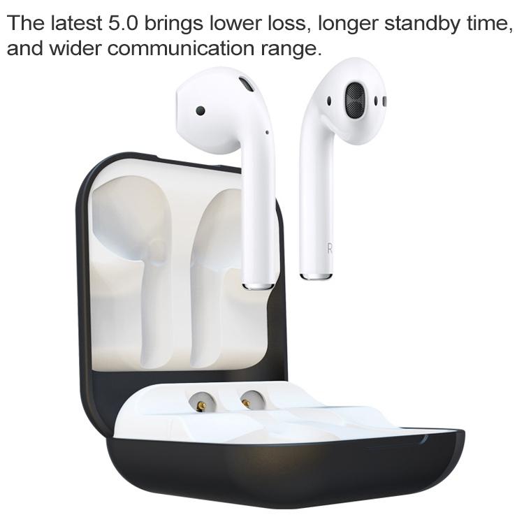 Waterproof Bluetooth 5.0 Sport Headset – Wireless Earphones with Secure Fit & Sweat Resistance – Blue