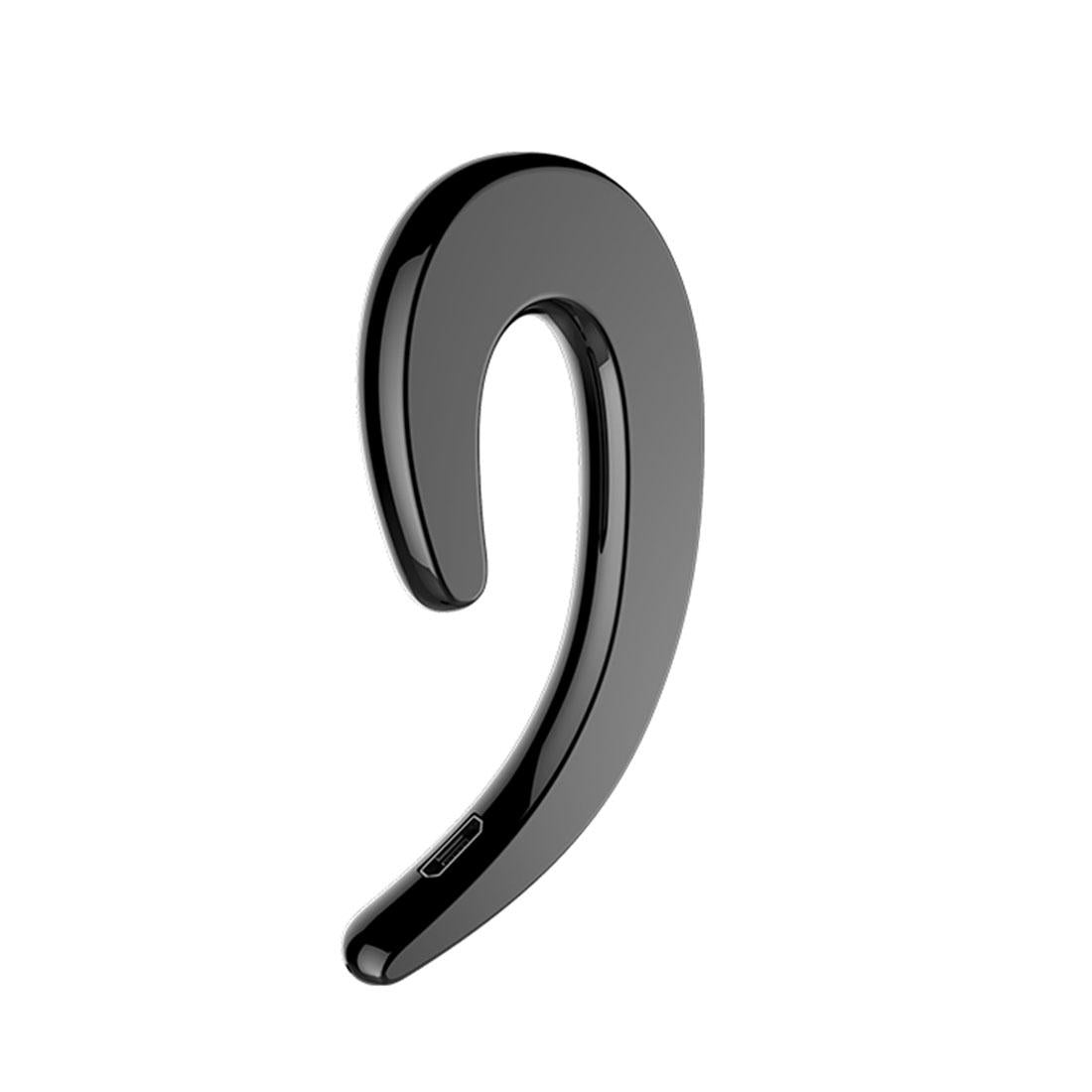 Bluetooth V4.1 Bone Conduction Sports Earphones with Earhook – Open-Ear Wireless Headset (Blue)