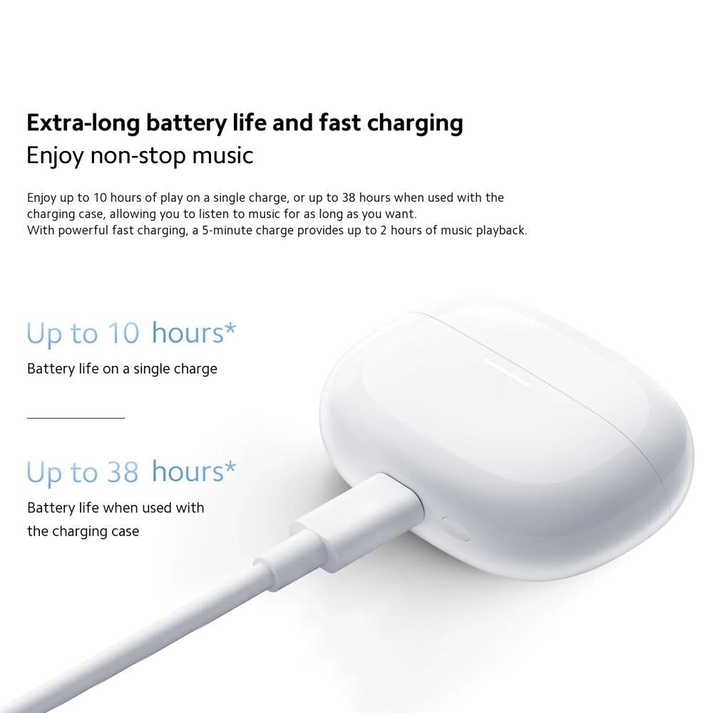 Redmi Buds 5 Pro Wireless Bluetooth Earphones – Blue, TWS In-Ear Noise-Cancelling Earbuds with Charging Case