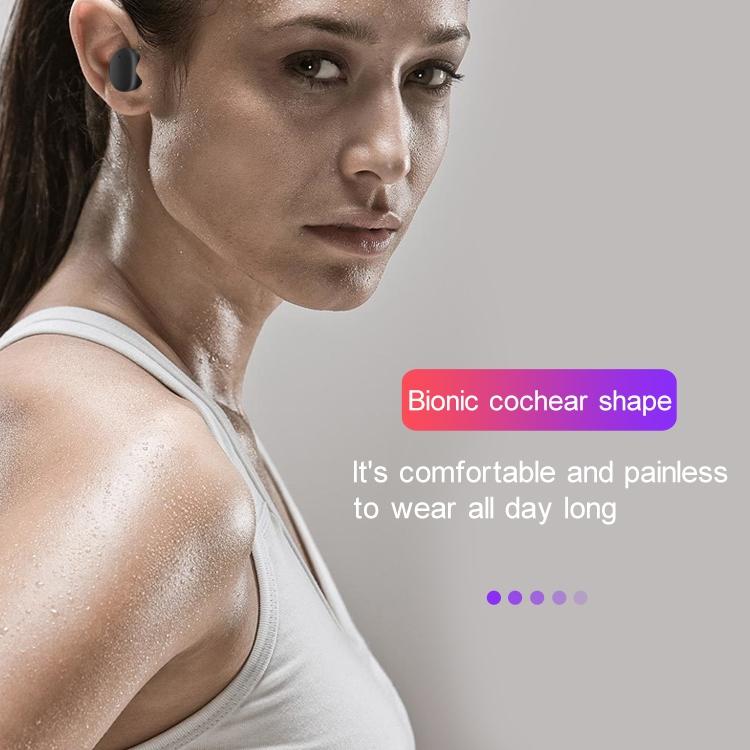 Waterproof Wireless Bluetooth Earphones with Magnetic Charging Case – 300mAh Battery, Blue, True Wireless