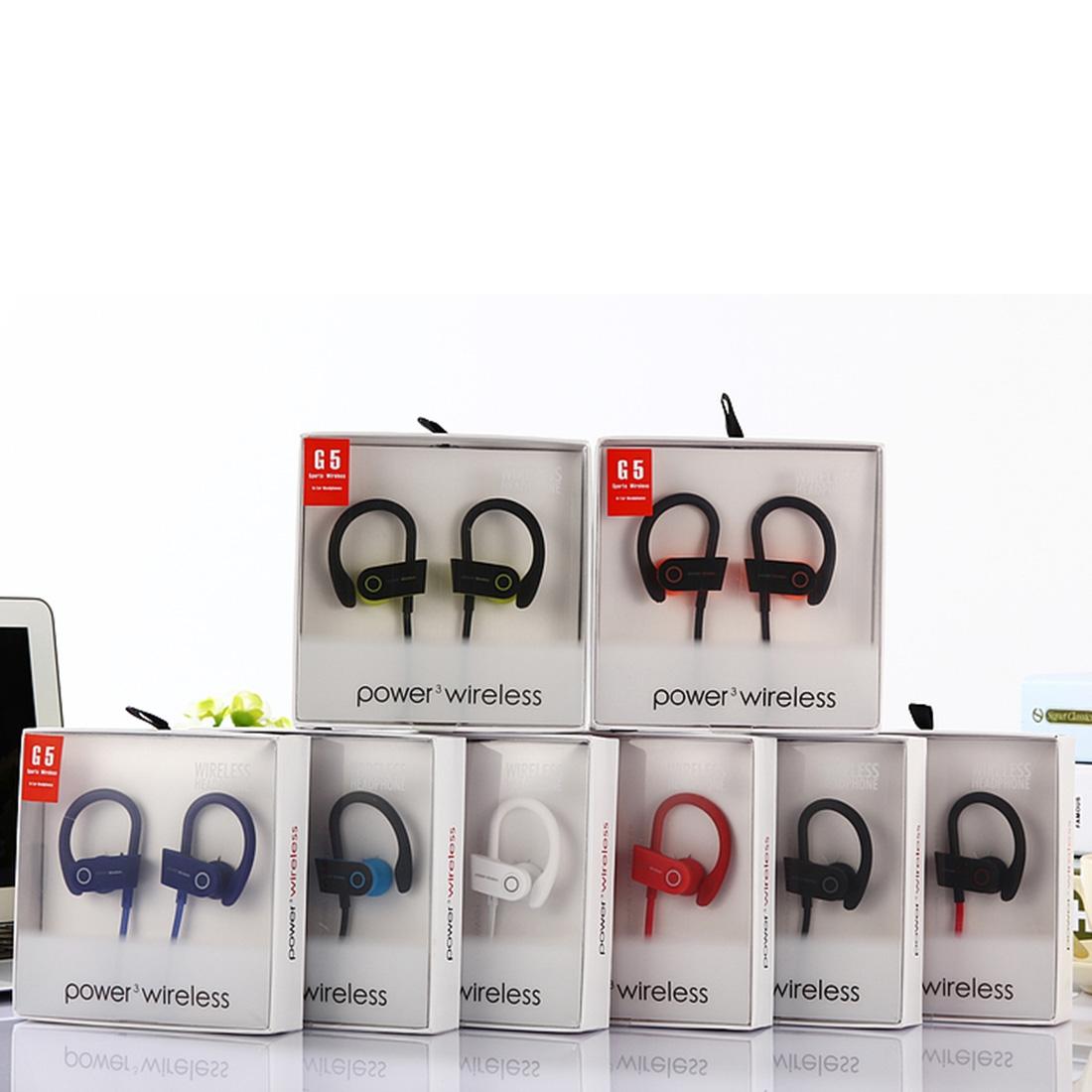 Wireless Bluetooth In-Ear Earphones with Mic – G5 V4.2, IP8P3560BL, Clear Audio, Comfortable Fit