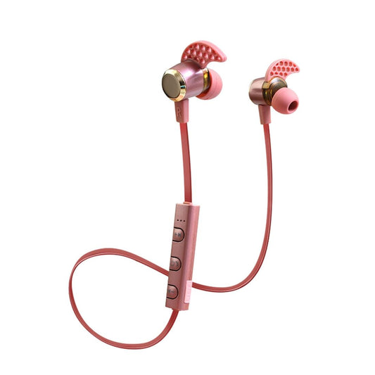 KIN-88 Wireless In-Ear Bluetooth Earphones with Mic – Magenta – Lightweight & Stylish Audio Solution