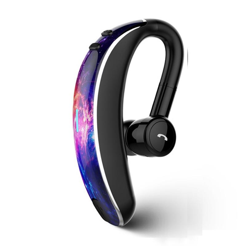 Purple Wireless Stereo Bluetooth 5.0 Earphones – V7 Business Style Sports Headphones
