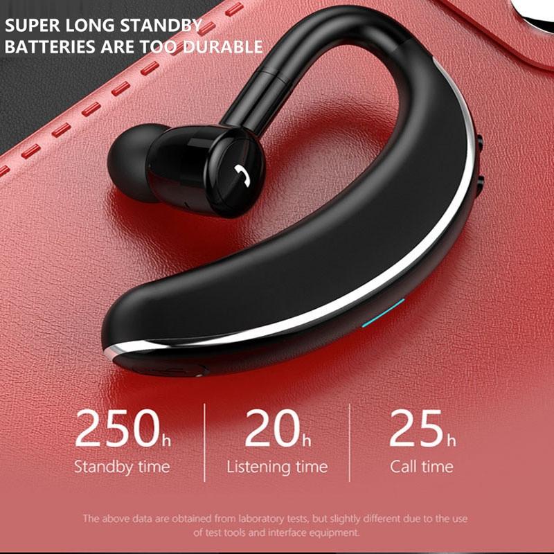 Purple Wireless Stereo Bluetooth 5.0 Earphones – V7 Business Style Sports Headphones