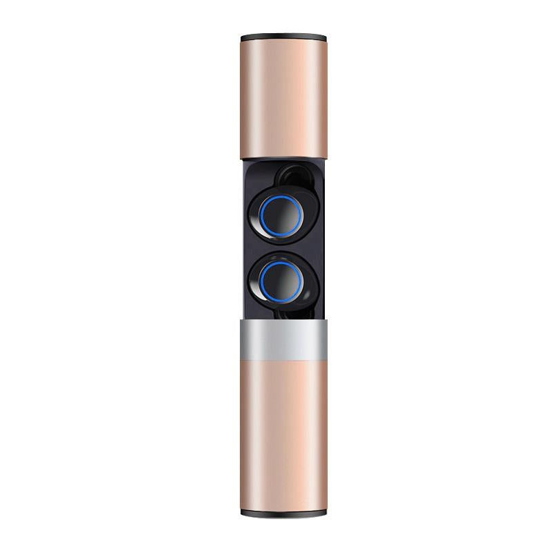 Wireless TWS Bluetooth 5.0 Earphones with Drawer-Style S2 Design – In-Ear Headphones – Red