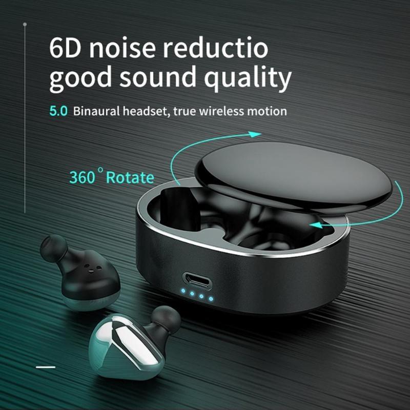 Wireless Noise-Cancelling Headphones with Binaural Calls – Red, Over-Ear Bluetooth Headset for Music & Clear Voice Calls
