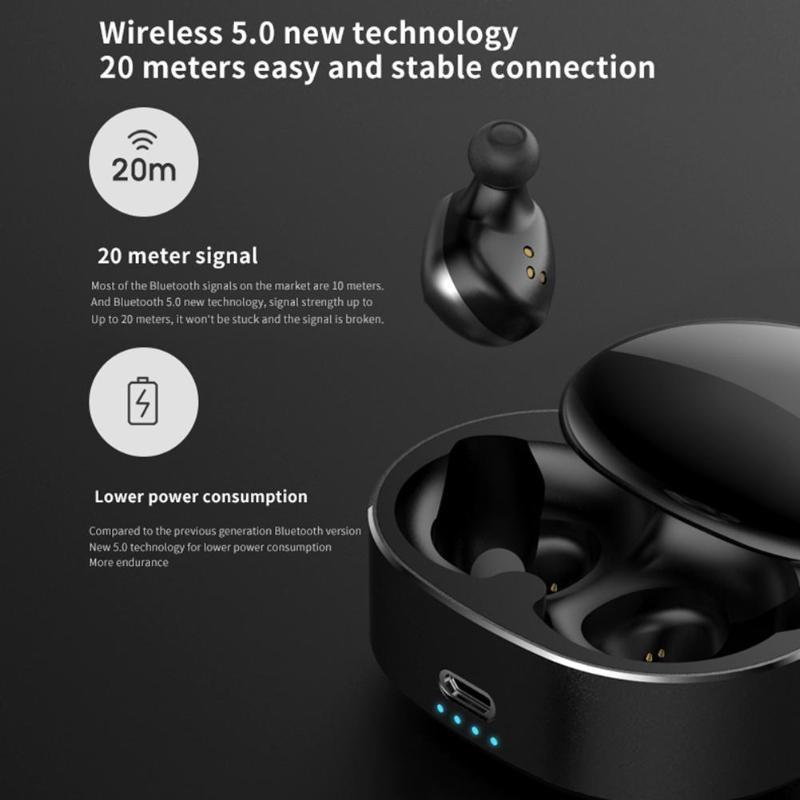 Wireless Noise-Cancelling Headphones with Binaural Calls – Red, Over-Ear Bluetooth Headset for Music & Clear Voice Calls