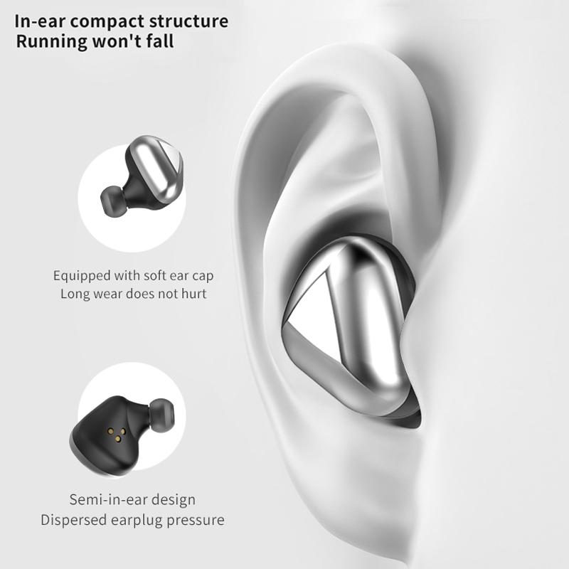Wireless Noise-Cancelling Headphones with Binaural Calls – Red, Over-Ear Bluetooth Headset for Music & Clear Voice Calls