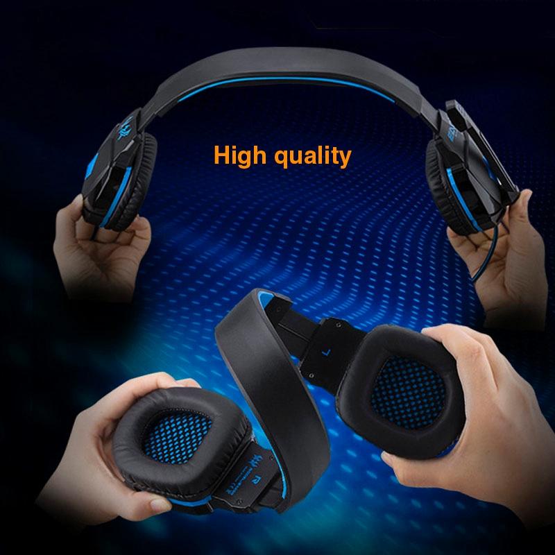2.2M Gaming Headset with Mic & LED – Red, Noise Cancelling, Comfortable Fit, PC/Console Compatible