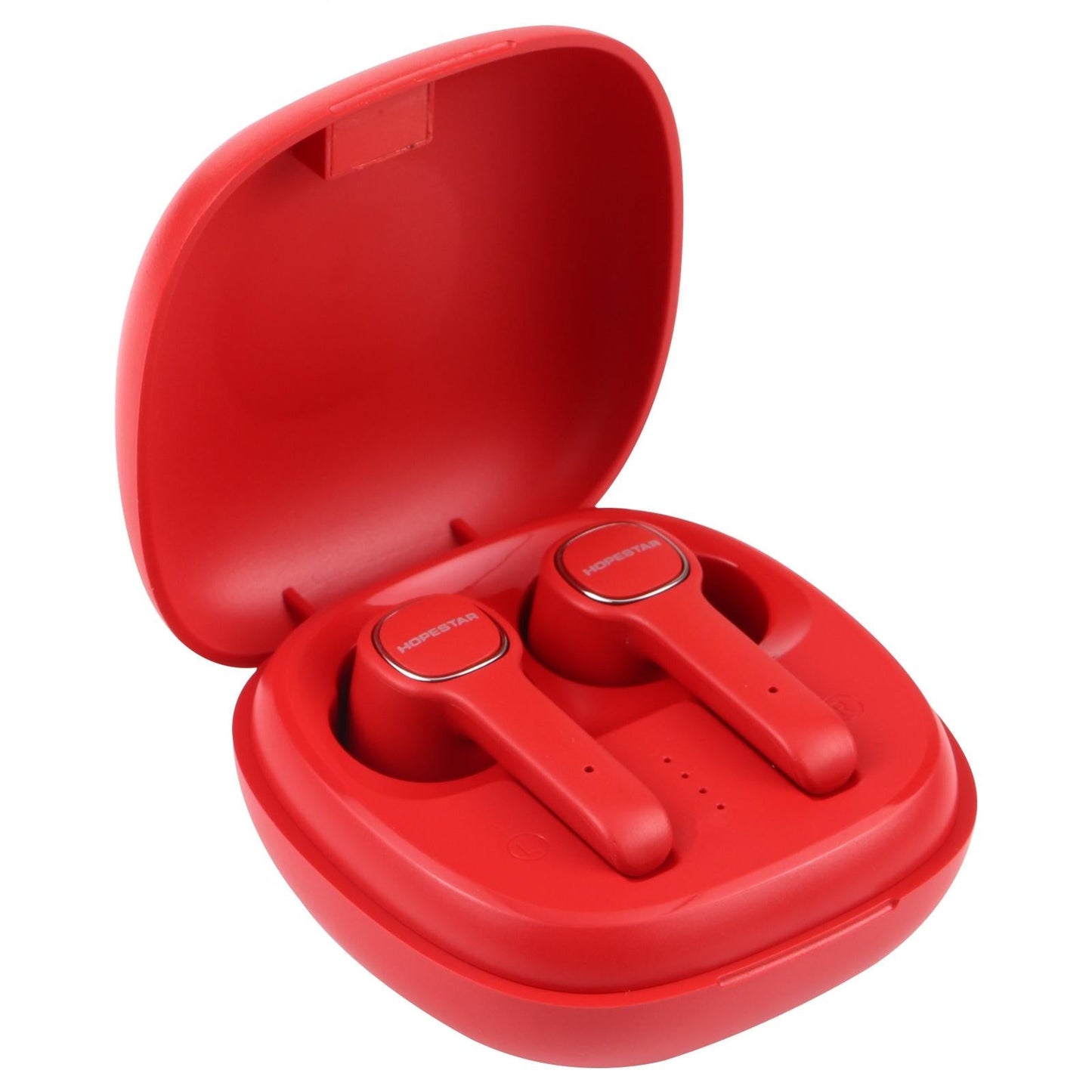 Wireless Bluetooth 5.0 True Earbuds – Red, In-Ear TWS Headphones for Music & Calls