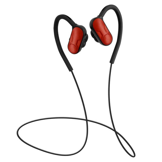BTH-Y9 Ultra-Light Wireless Bluetooth Earphones with Mic – Compact TWS Earbuds, Hands-Free Calls, Red