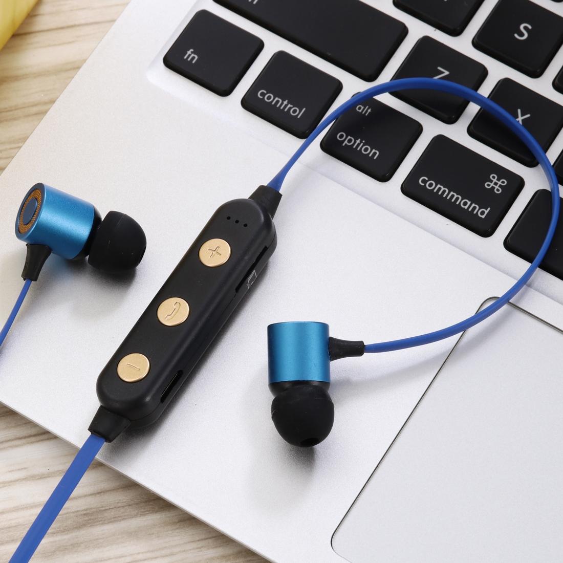 Wireless Magnetic Headphones with TF Card Support – Portable, Red, Over-Ear Design for Music & Calls
