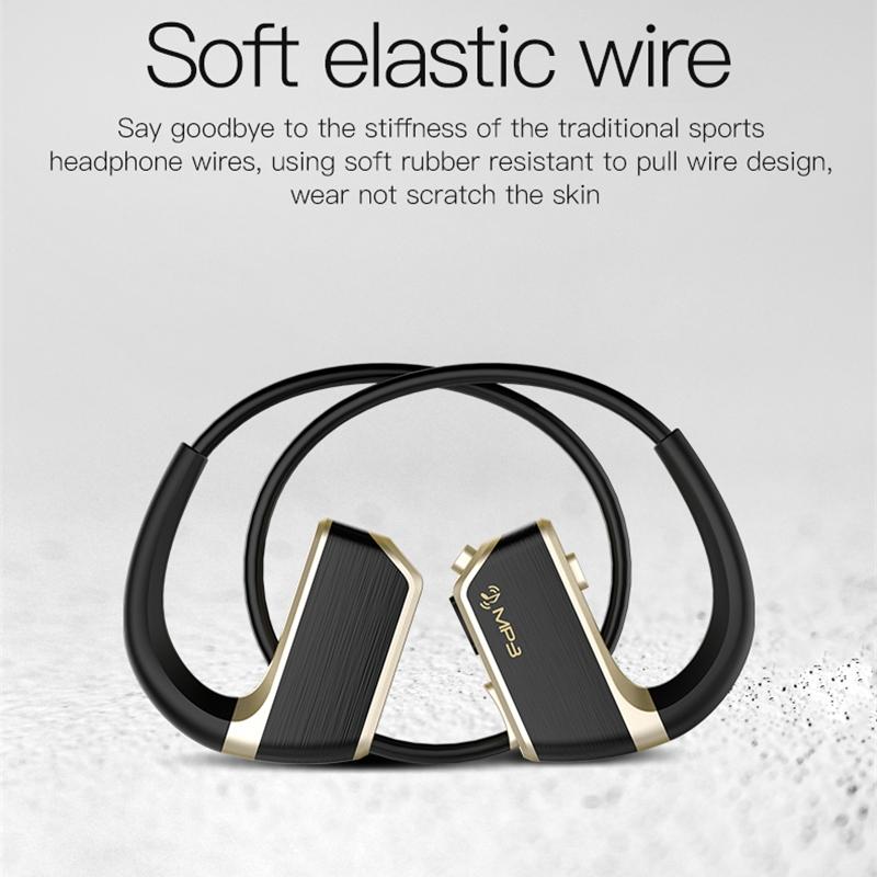 Wireless Sports Bluetooth 5.0 Earphones – Binaural Hanging Type – Red – Sweatproof & Secure Fit for Active Use