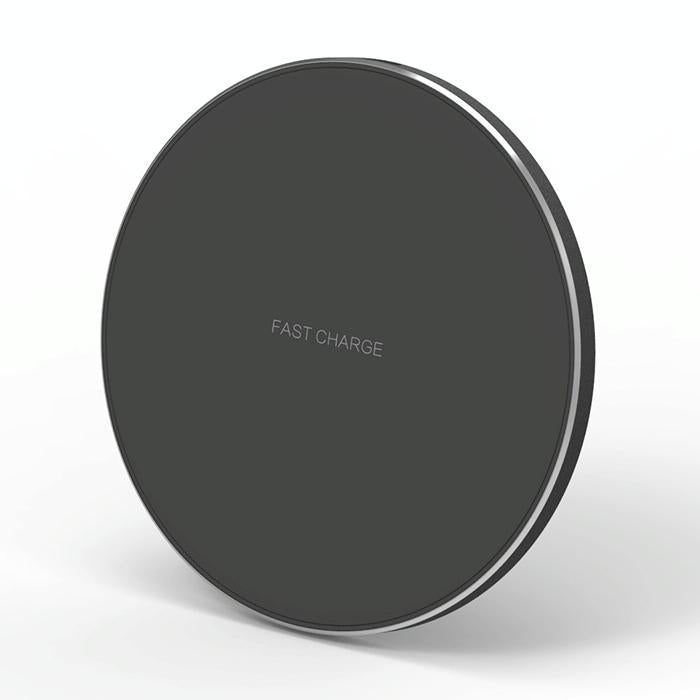 Ultra-Thin Wireless Fast Charging Pad – Dual Color Black & Red